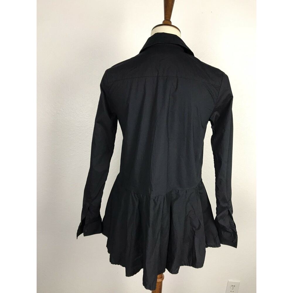 French Connection Button Down Pleated Top - Picture 6 of 9